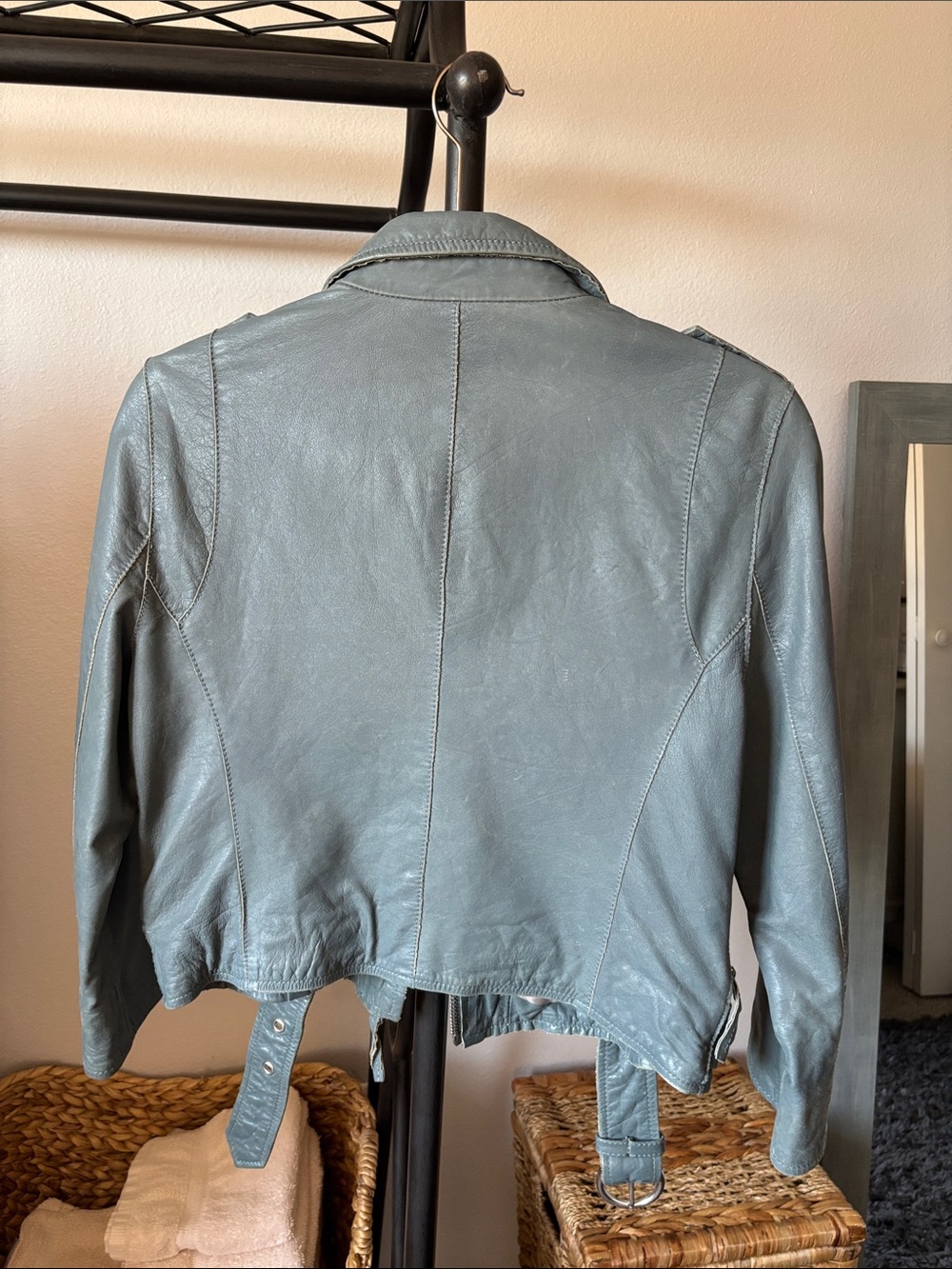 All Saints Leather Jacket - Picture 5 of 5